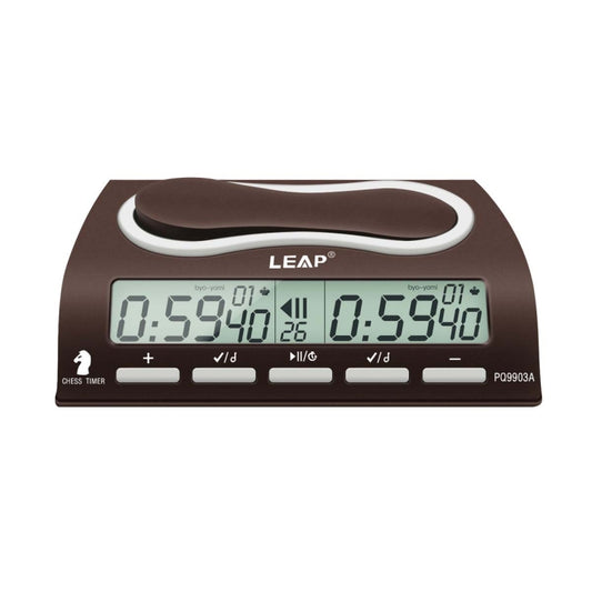 LEAP PQ9903A Reloj de Ajedrez Internacional ConfigRápida