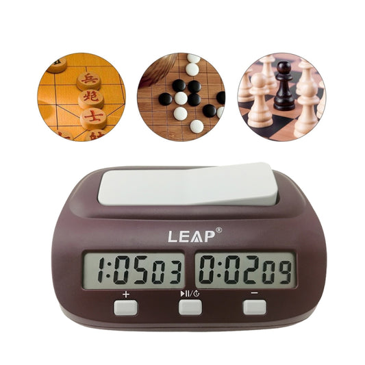 LEAP PQ9907S Reloj De Ajedrez Internacional Go Con 4 Reglas