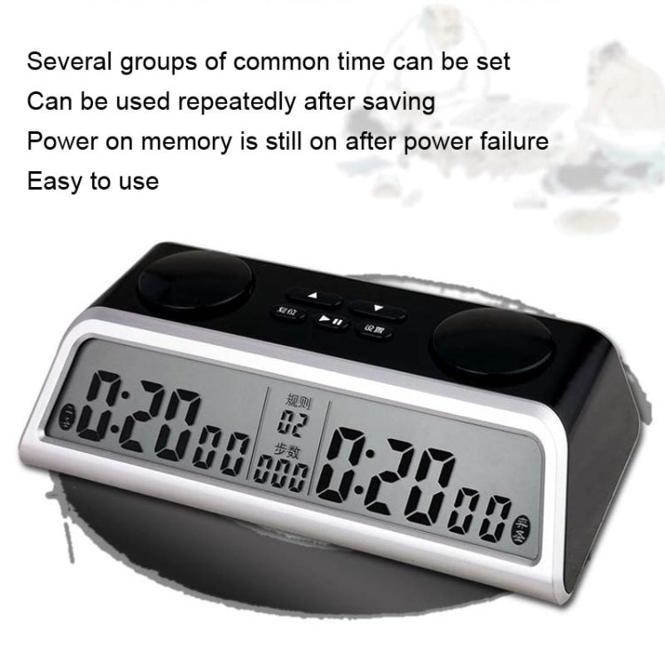 YS YS-903 Go Chess Clock Timer Con Voz Reloj Ajedrez Pro