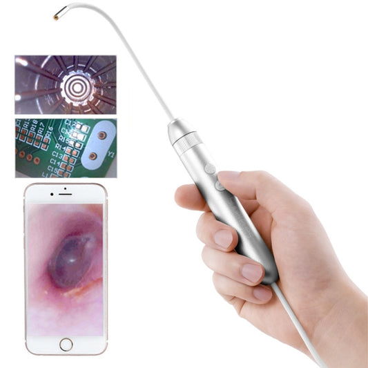 Supereyes Y001 Endoscopio Oral Nasal 4mm Iluminación LED para Consulta