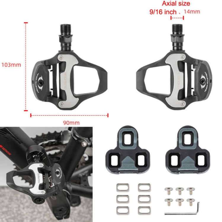 PROMEND PD-R95P Pedales De Carretera Autobloqueo Calidad