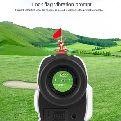 PGM JQ015 Telémetro Láser Golf Portátil Alcance 400 m Ideal para Golf