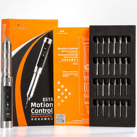 Miniware ES15 Destornillador Eléctrico Batería 800 mAh Para Bricolaje