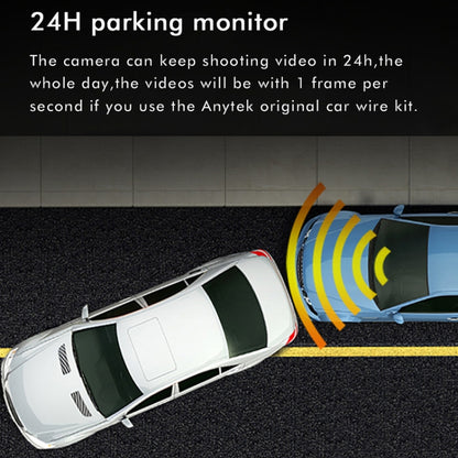 Anytek M12 Grabadora De Conducción Pantalla 9.66 Pulgadas Para Coche