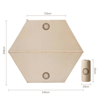 CSTUR D2250 Estera Inflable para Acampar Auto Inflable