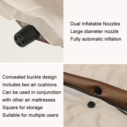 CSTUR D2250 Estera Inflable para Acampar Auto Inflable