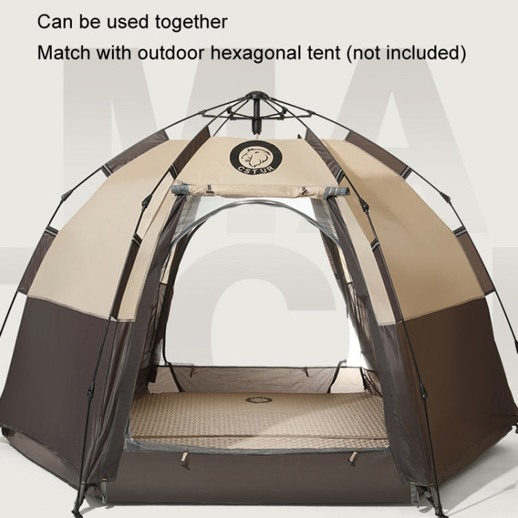 CSTUR D2250 Estera Inflable para Acampar Auto Inflable