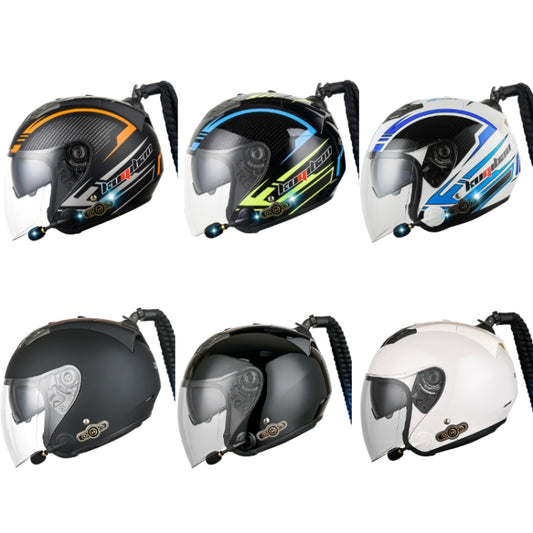 KUQIBAO Auricular Bluetooth Casco Motocicleta Antifog