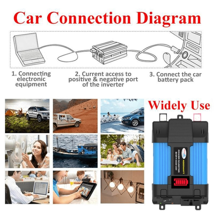 Solike Tech Inversor Vehicular Onda Sinusoidal 12V