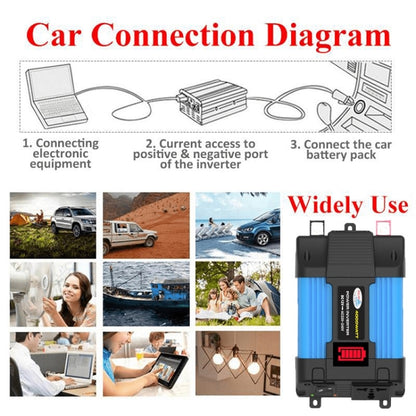 Solike Tech Inversor Vehicular Onda Sinusoidal 12V