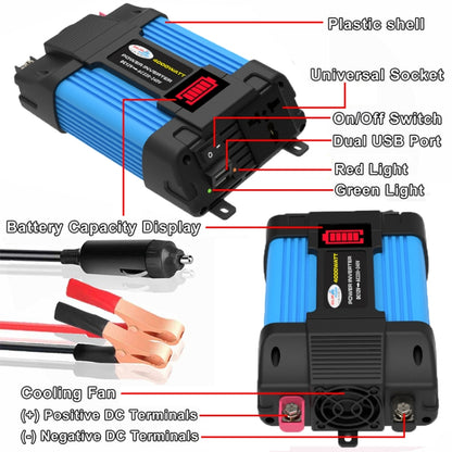 Solike Tech Inversor Vehicular Onda Sinusoidal 12V