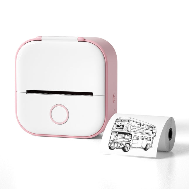 Phomemo T02 Impresora Térmica Bluetooth Portátil 48mm Rosa