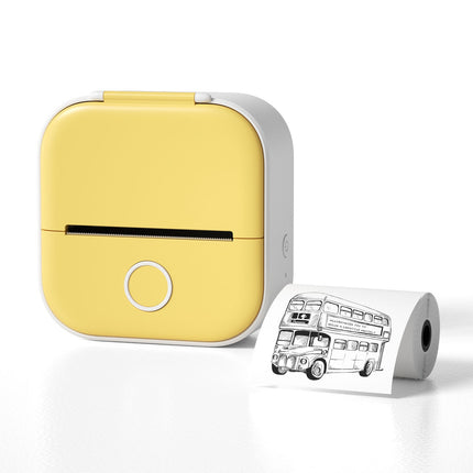Phomemo T02 Impresora Térmica Bluetooth 203DPI 48mm Amarillo