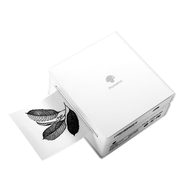 Phomemo M02-WH Impresora Térmica Bluetooth 203DPI 53mm Portátil