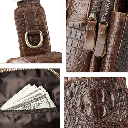 HUMERPAUL Bolso De Hombro Hombre Bandolera Cuero Multibolsillos Elegante