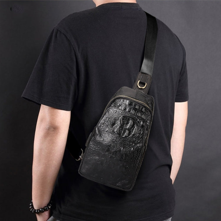 HUMERPAUL Bolso De Hombro Hombre Bandolera Cuero Multibolsillos Elegante