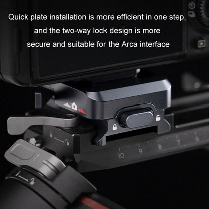 PGYTECH Base Placa Liberación Rápida para DJI RS3 Mini RS3