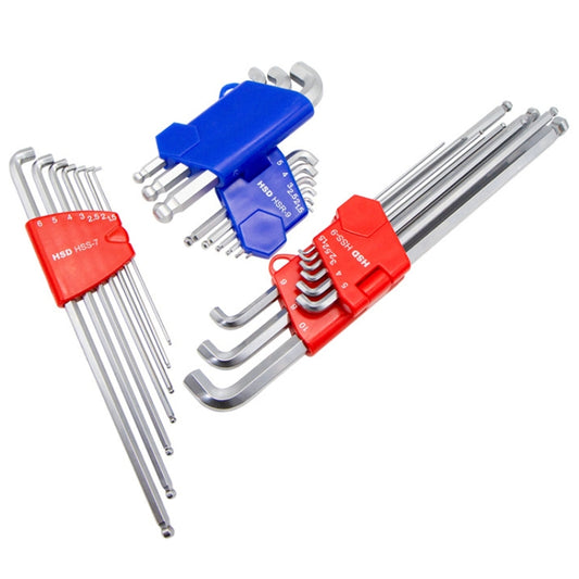 GlobalTools Llaves Hexagonales Extremo Esférico Lado Corto