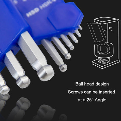 GlobalTools Llaves Hexagonales Extremo Esférico Lado Corto