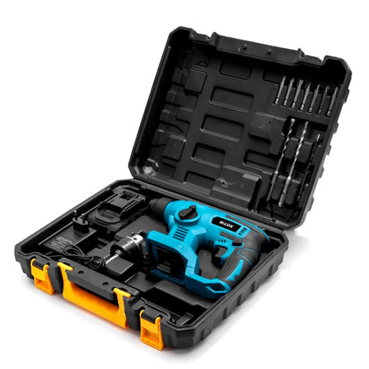 HILDA 12UnidsSet Taladro De Impacto Bateria 3000mAh