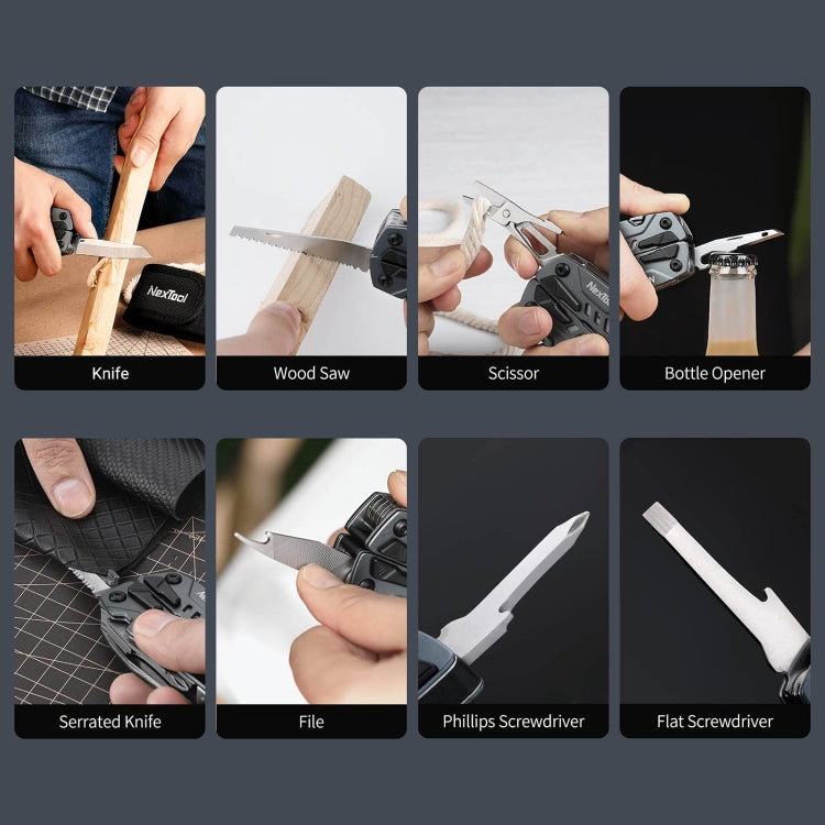 Nextool 14en1 Herramientas Multiuso Alicates Plegables
