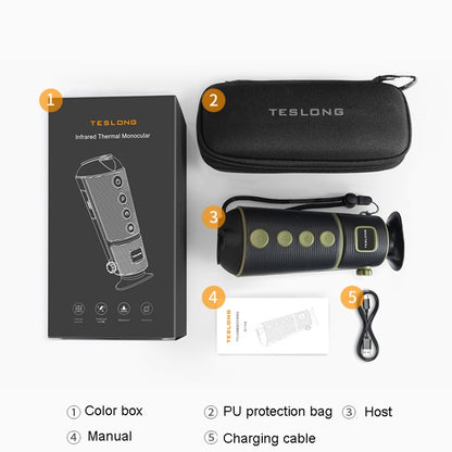 Teslong TTS260 Monocular Visión Nocturna Infrarroja Térmica
