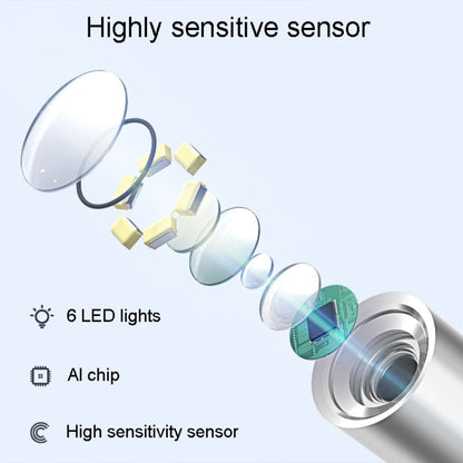 Teslong MS500 Endoscopio Oido Pantalla HD 5 Pulgadas