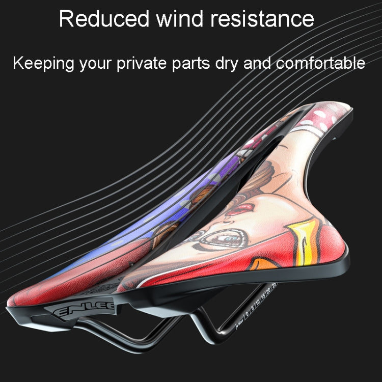 ENLEE EZD312 Cojin De Sillin Bicicleta MTB Gel 3D Suave