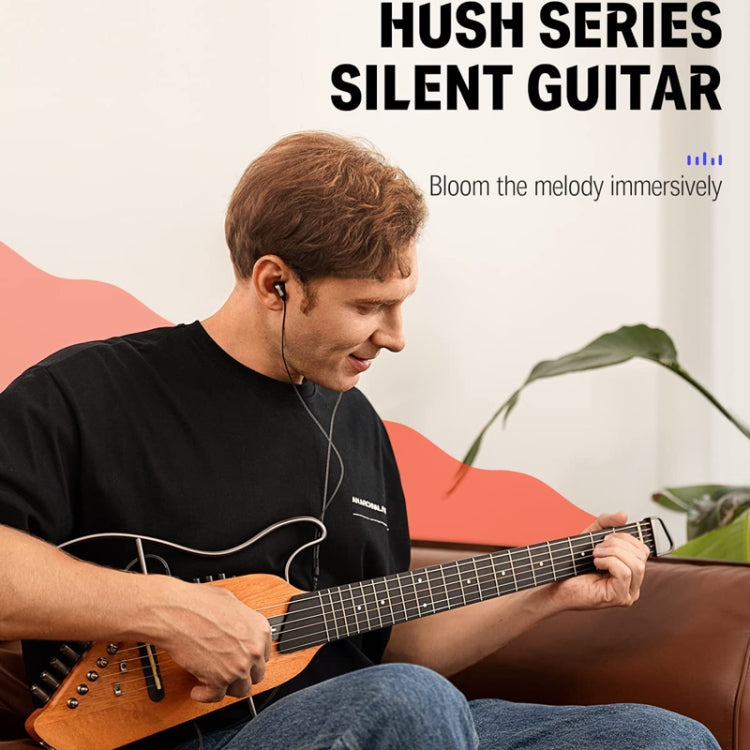 Donner Guitarra Desmontable Portátil Silenciosa SinCabeza Inteligente