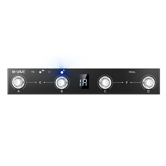M-VAVE Controlador MIDI Bluetooth Pedal Page Turner Para Instrumentos Musicales