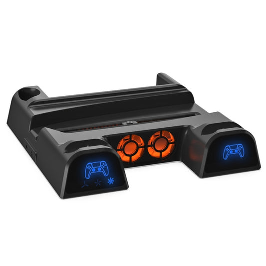 DOBE Base Refrigeración Cargador Dual PS5 Mando Organizador