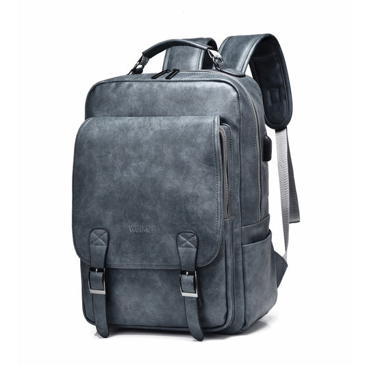 WEIXIER B677 Mochila De Negocios Impermeable Orificio De Carga USB