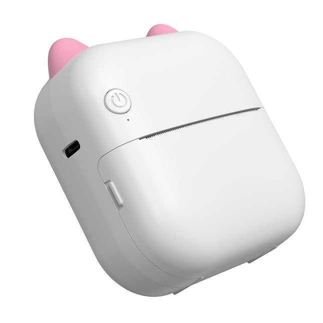 Impresora Térmica Portátil M5 Mini Bluetooth 200DPI Rosa 1200mAh