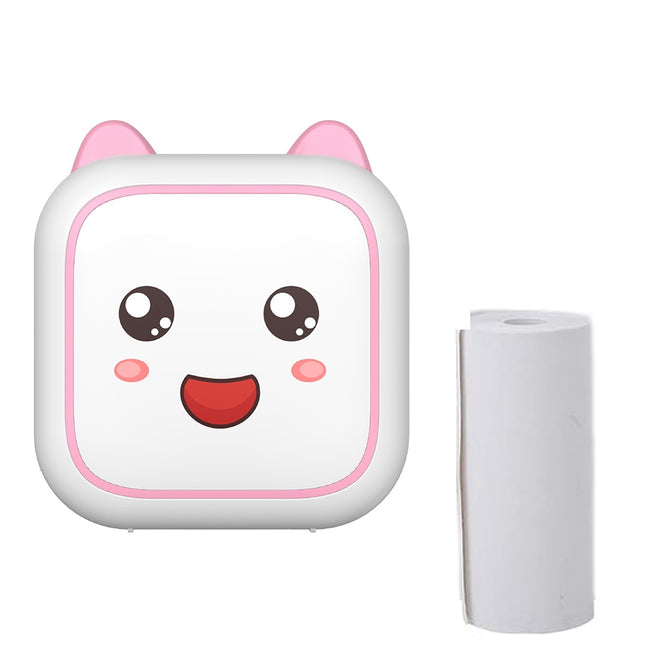 Impresora Térmica Bluetooth C26 Mini Portátil Rosa 200DPI 1200mAh