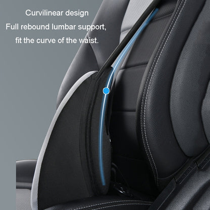 LINXICP 3 En 1 Cojin Lumbar Para Coche Espuma Viscoelástica