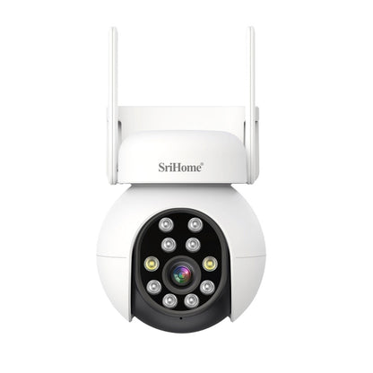 SriHome SH052B WiFi Cámara PTZ IP AI Seguimiento Exterior