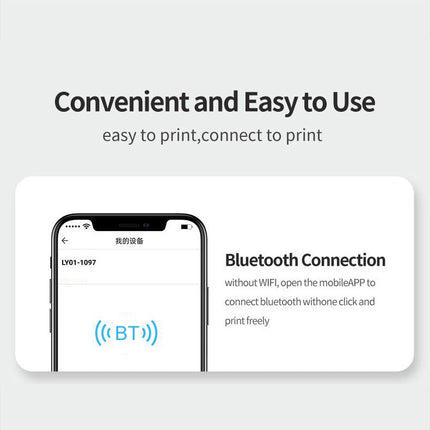 Impresora Térmica Bluetooth A32 57mm 203dpi 1000mAh Portátil