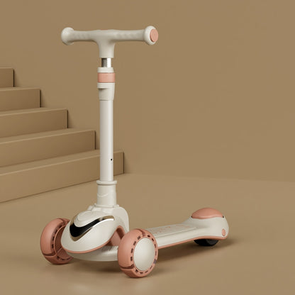 XOEYU K8 Patinete Infantil Plegable Música y Luces Seguro