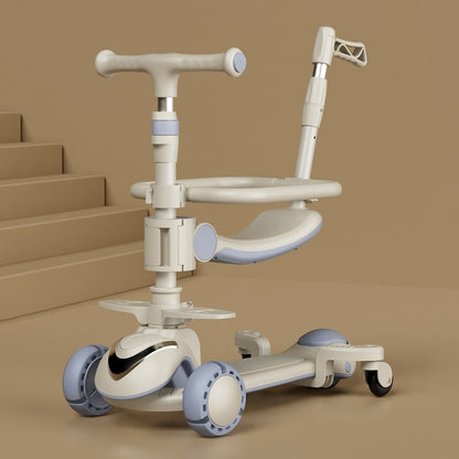 XOEYU K8 Patinete Infantil Plegable Música y Luces Seguro