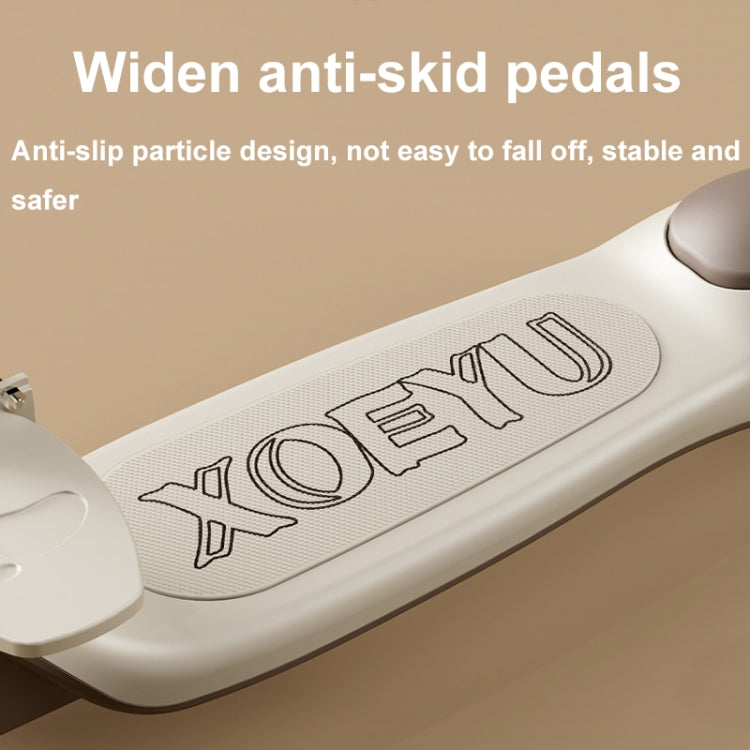 XOEYU K8 Patinete Infantil Plegable Música y Luces Seguro