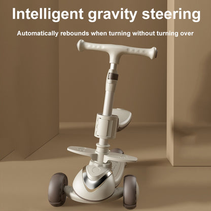 XOEYU K8 Patinete Infantil Plegable Música y Luces Seguro
