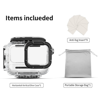 Amagisn Carcasa Buceo 60m Impermeable Para Camara Pro