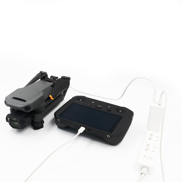 LKTOP 65W GaN Cargador DJI Mavic USB C USB A Portátil
