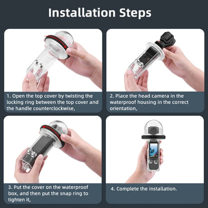 DJI Osmo Pocket 3 BRDRC Funda Impermeable Submarina 40m