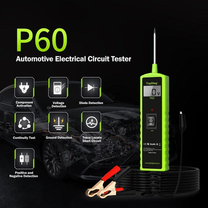 JDiag 6-30V Detector De Voltaje Automotriz Con Rango 0.3-70V