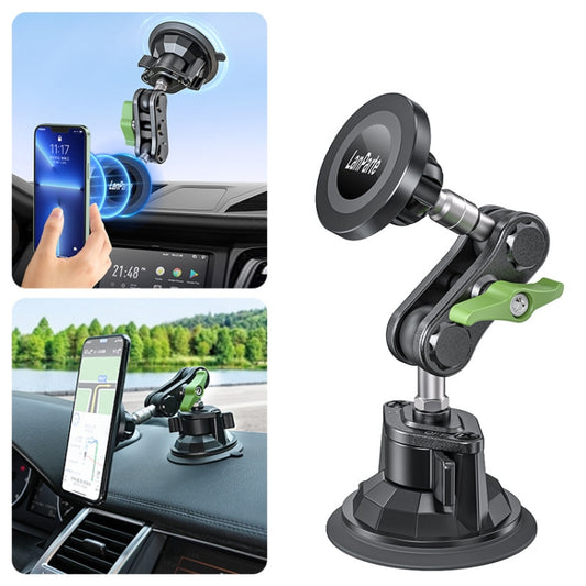 Lanparte Soporte Magnético Teléfono Coche Ventosa Ajustable