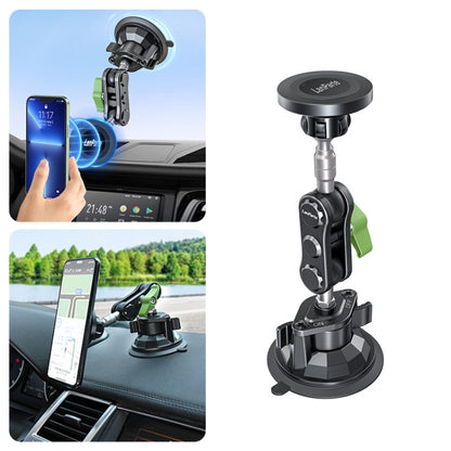 Lanparte Soporte Magnético Teléfono Coche Ventosa Ajustable