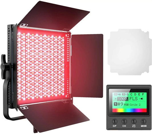 Pixel K80 Lámpara de Panel Fotografía RGB 0-360 45W 2600-10000K