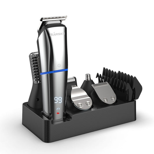 MARSKE Cortadora de Pelo 6 en 1 Recargable Corte 30 Grados