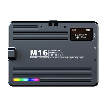 LuzPro MiniLED M15 Luz De Fotografía Portátil RGB Compacta